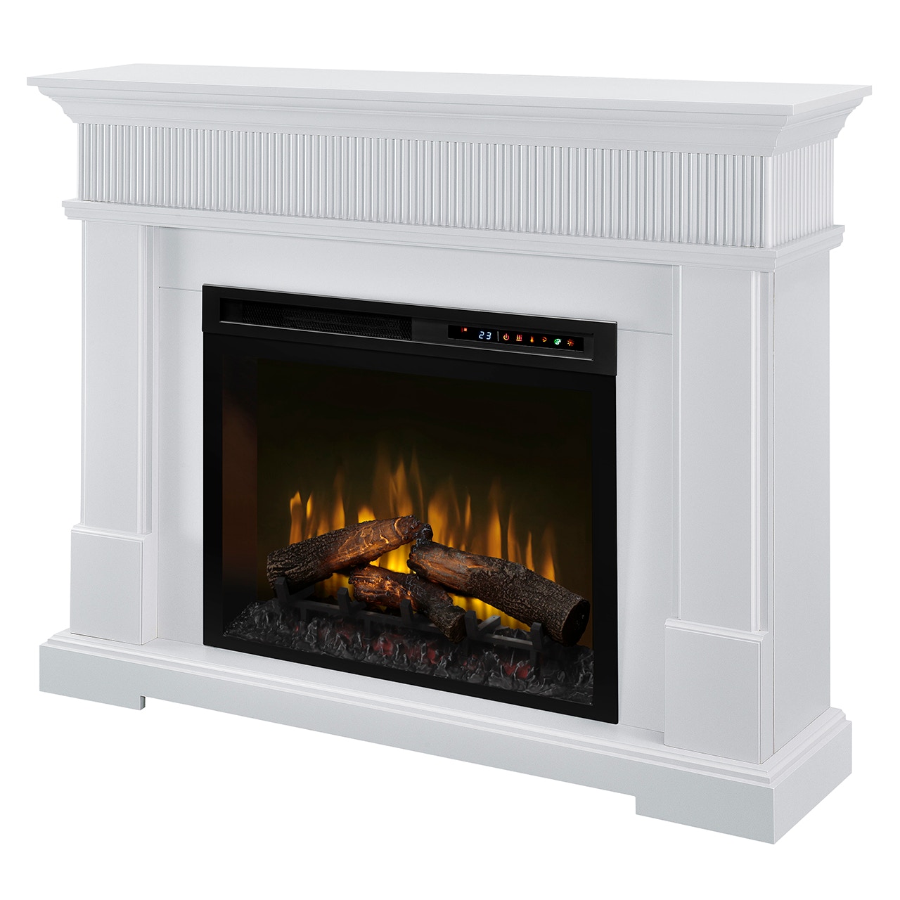 Dimplex Dining Room Jean Mantel Electric Fireplace GDS28L8-1802W -  Nastasi's Fine Furniture u0026