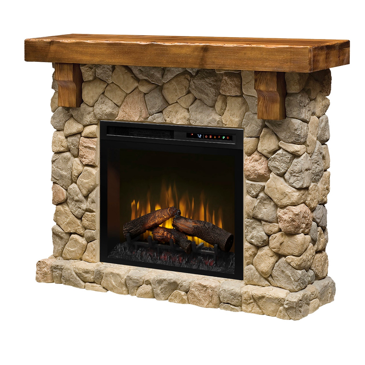 Dimplex Dining Room Fieldstone Mantel Electric Fireplace GDS28L8-904ST -  Cozy Living Inc.
