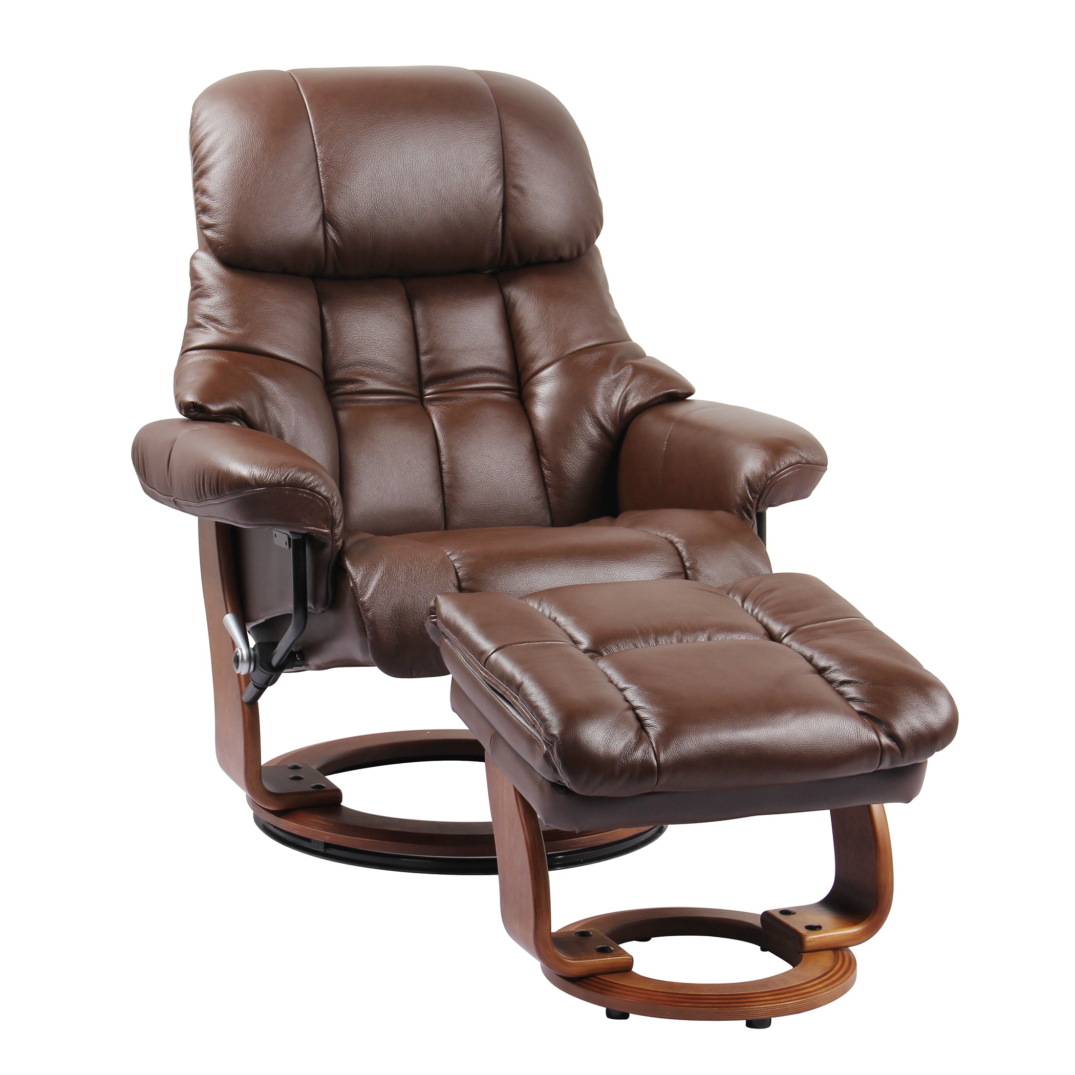 Benchmaster recliner and discount ottoman