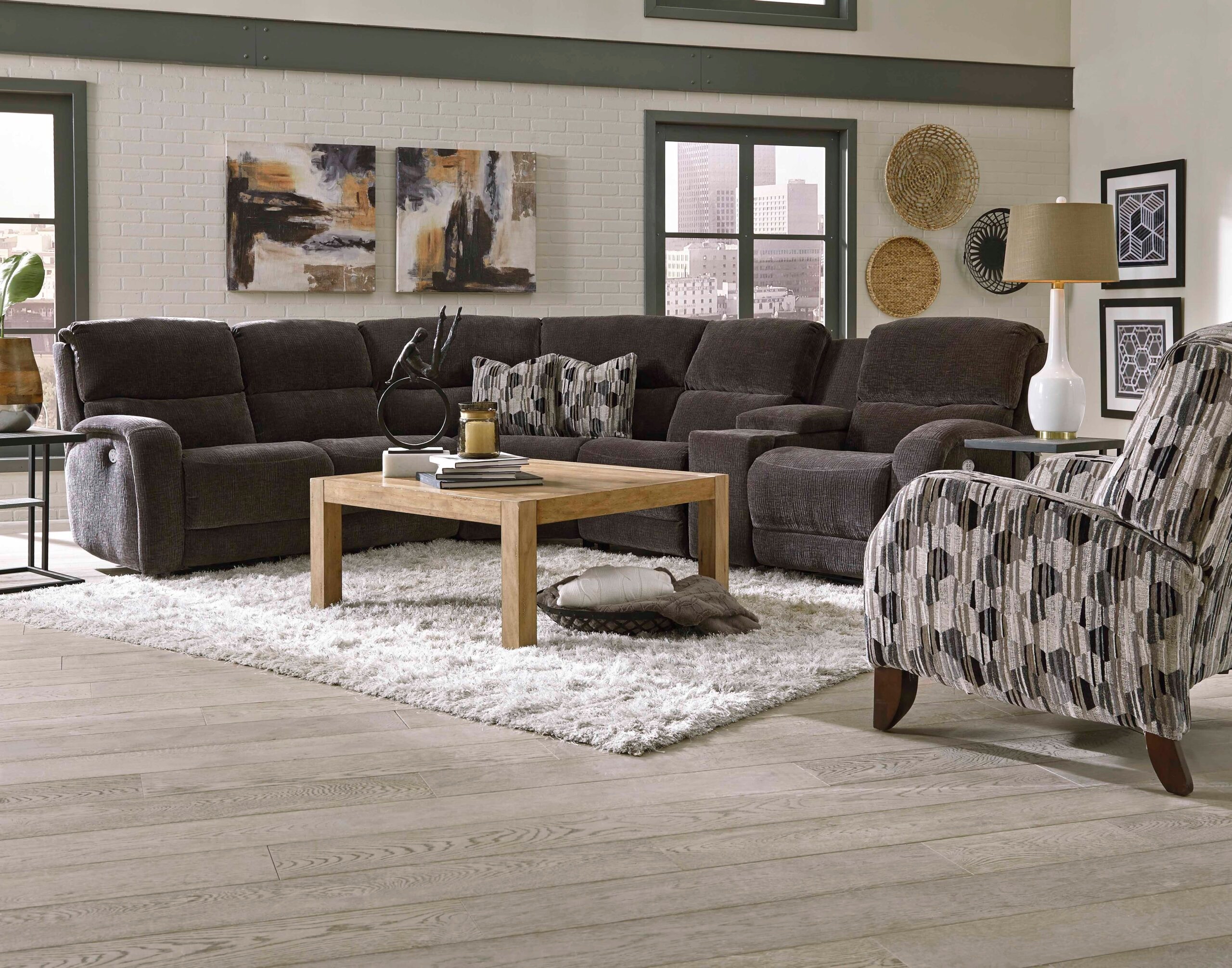 Southern Motion Living Room 884 Fandango Sectional Carol House