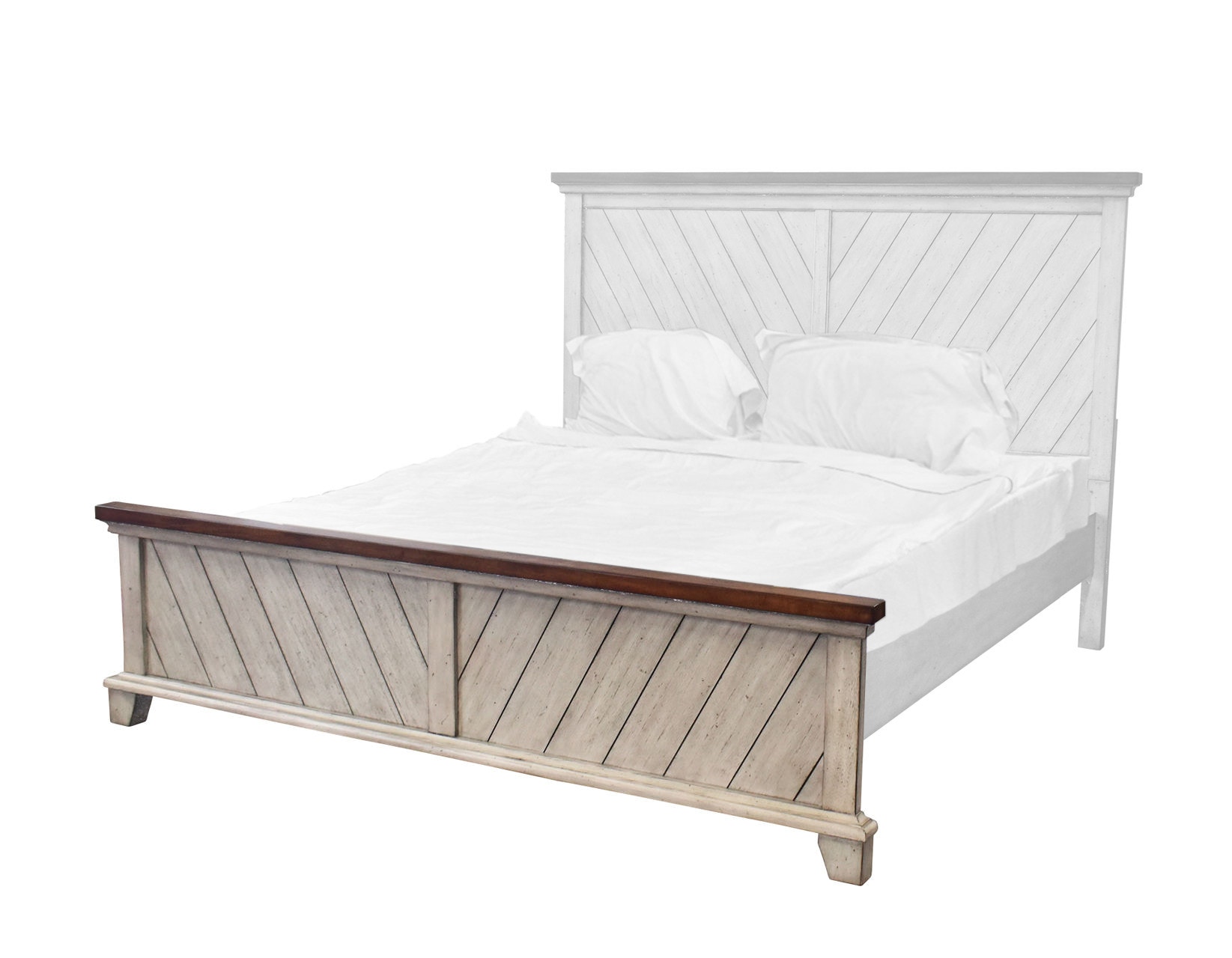 Steve Silver Bedroom Bear Creek Queen Footboard BC900QFB Furniture