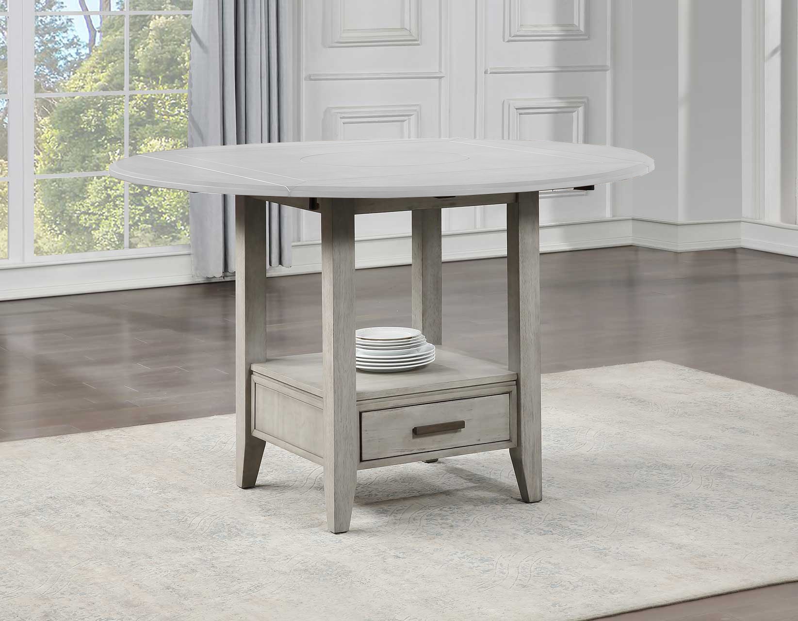 Steve Silver Casual Dining Abacus Table Top CU200PT | Hickory