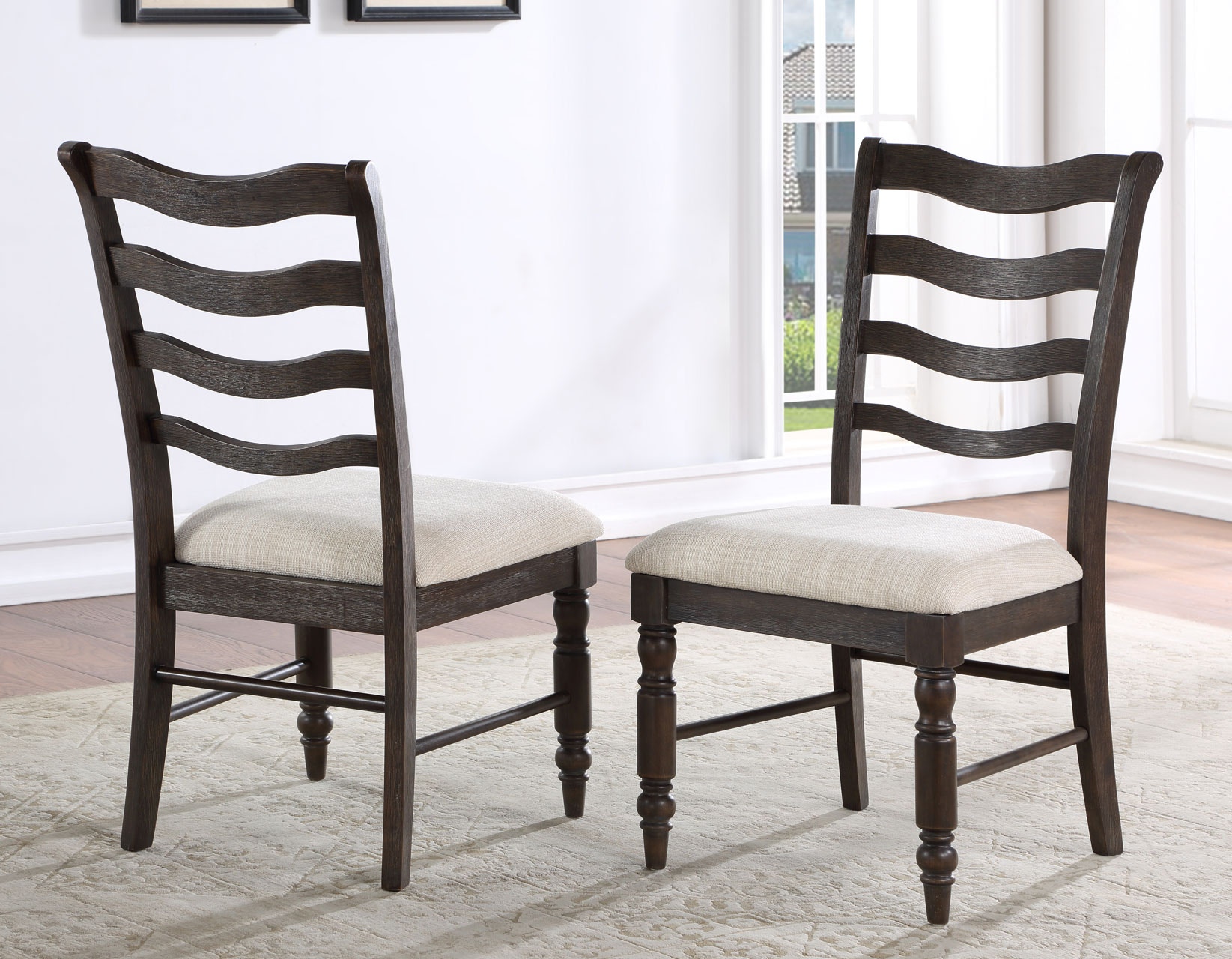 Short back best sale dining chairs