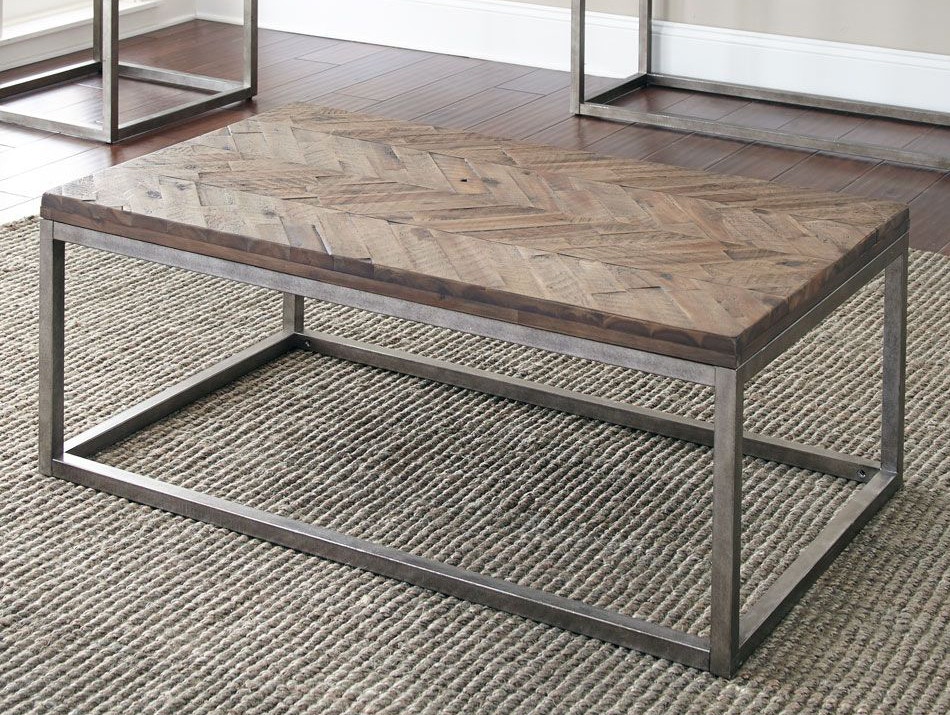 Steve Silver Living Room Lorenza Cocktail Table LZ100C | Hickory