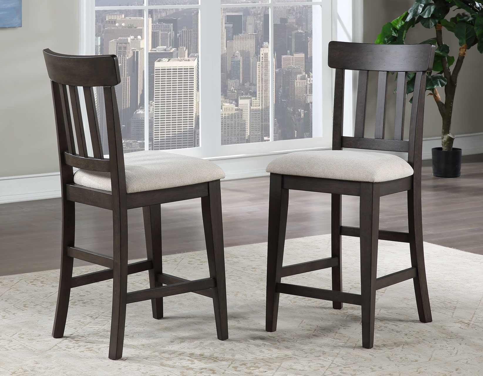 24 inch high online dining chairs