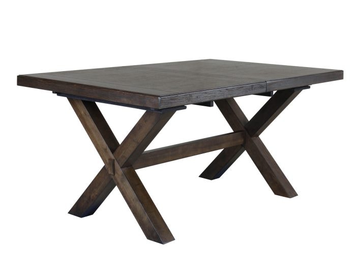 Steve Silver Casual Dining Astoria 62-80 Inch Dining Table w/18-inch ...