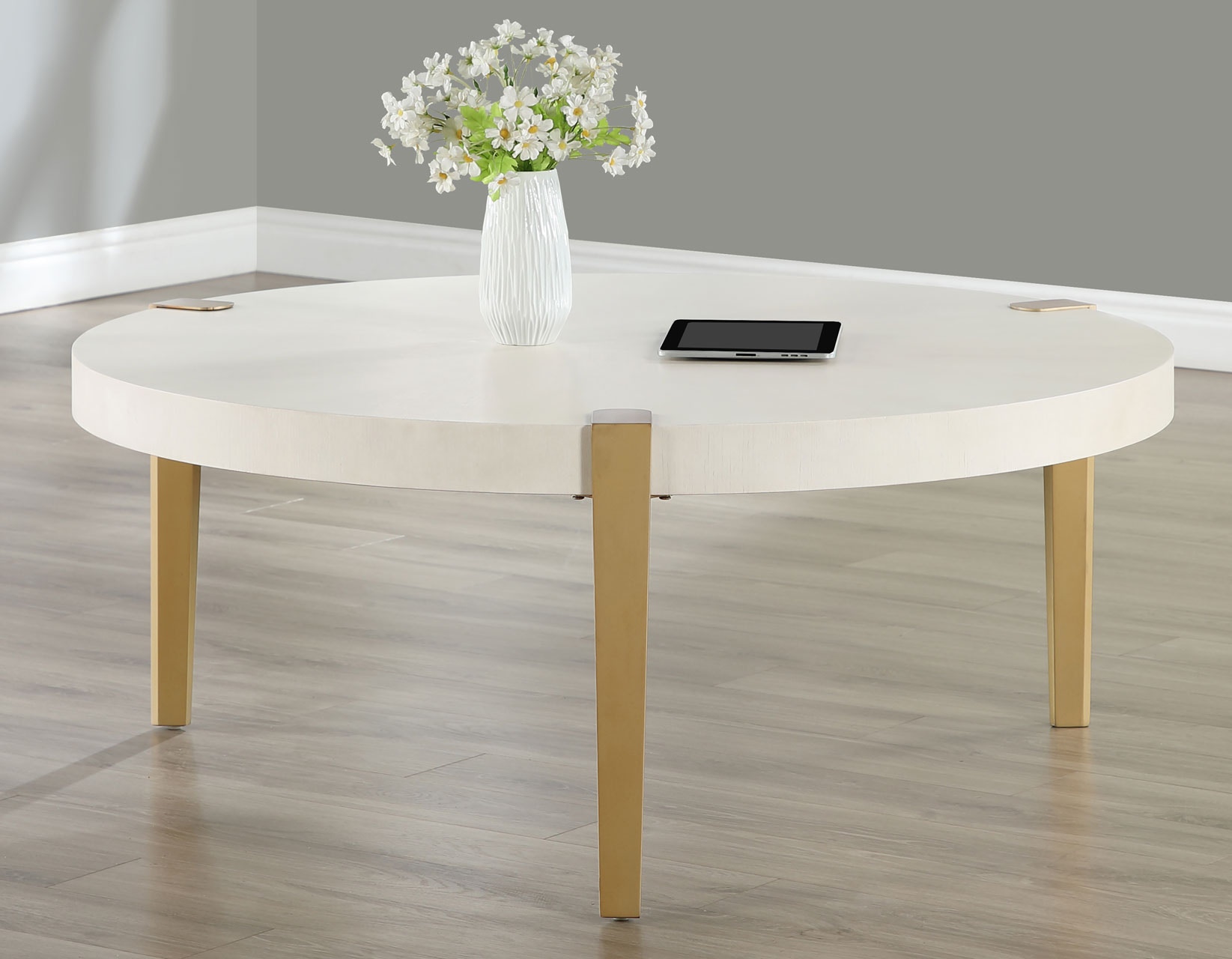  Gracie Coffee Table, White 