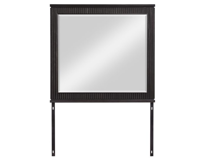 Steve Silver Henry Reeded 42 Inch Mirror, Espresso Finish HEN900NMR