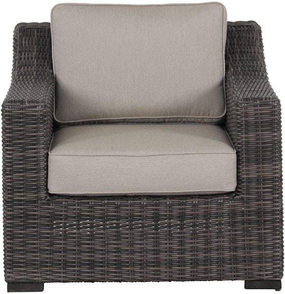 Steve Silver Jones Lounge Chair with Half-Round Resin Wicker JON600CH