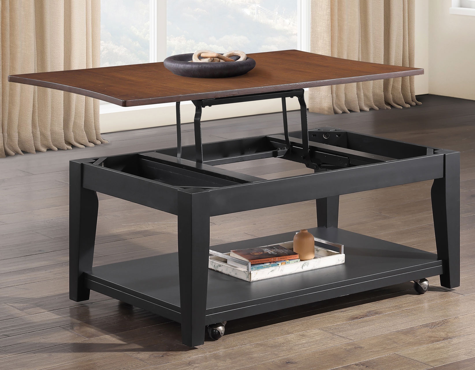 Steve Silver Living Room Joplin Lift-Top Cocktail Table with