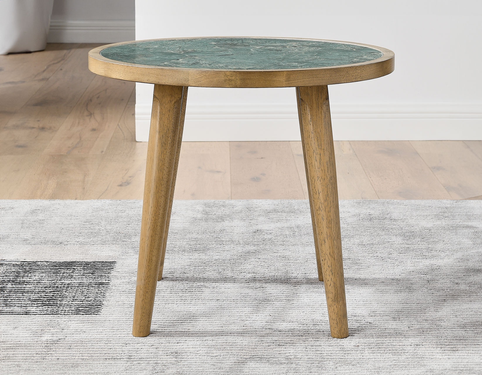 Steve Silver Living Room Novato Sintered Stone End Table