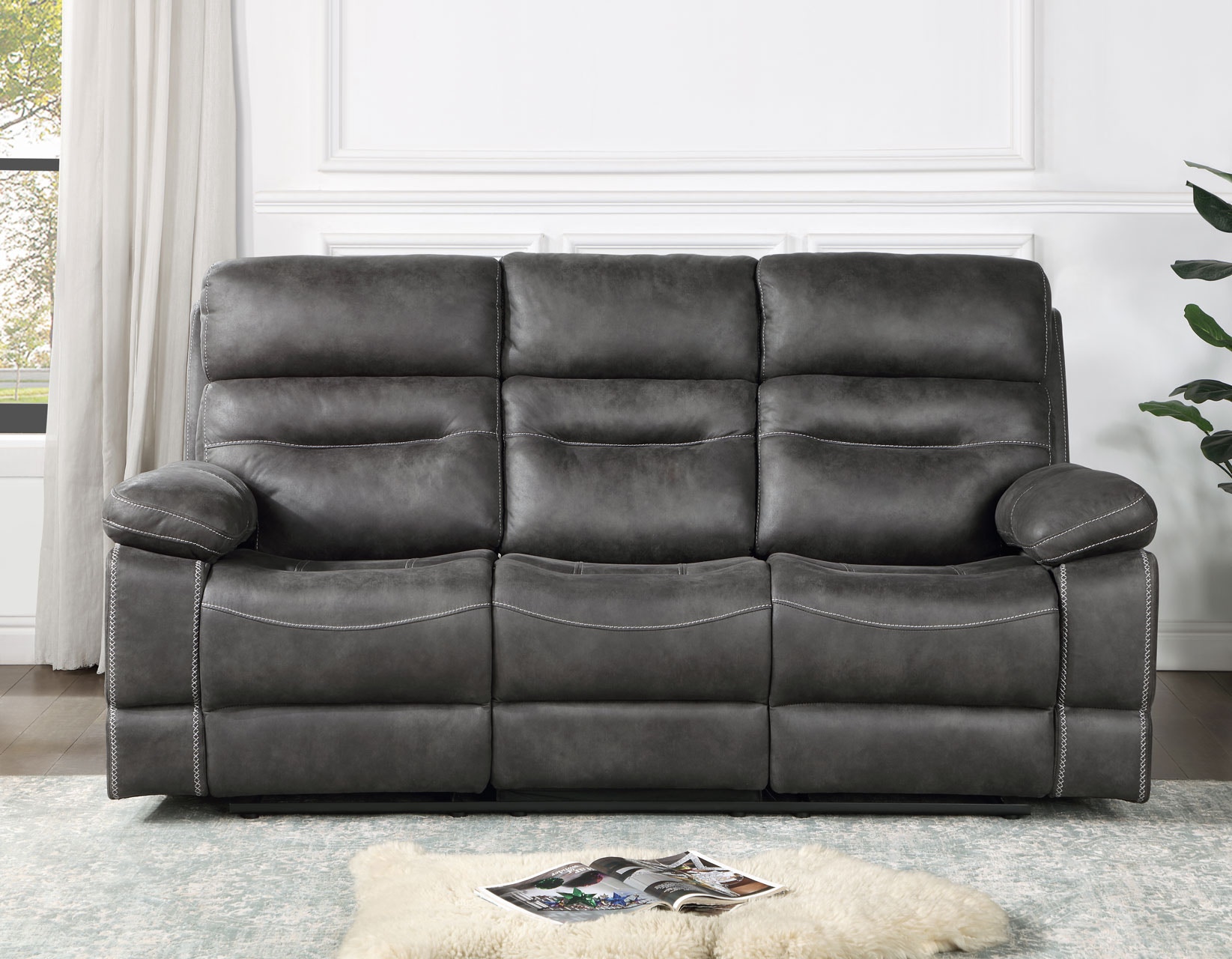 Manual 2024 reclining sofa