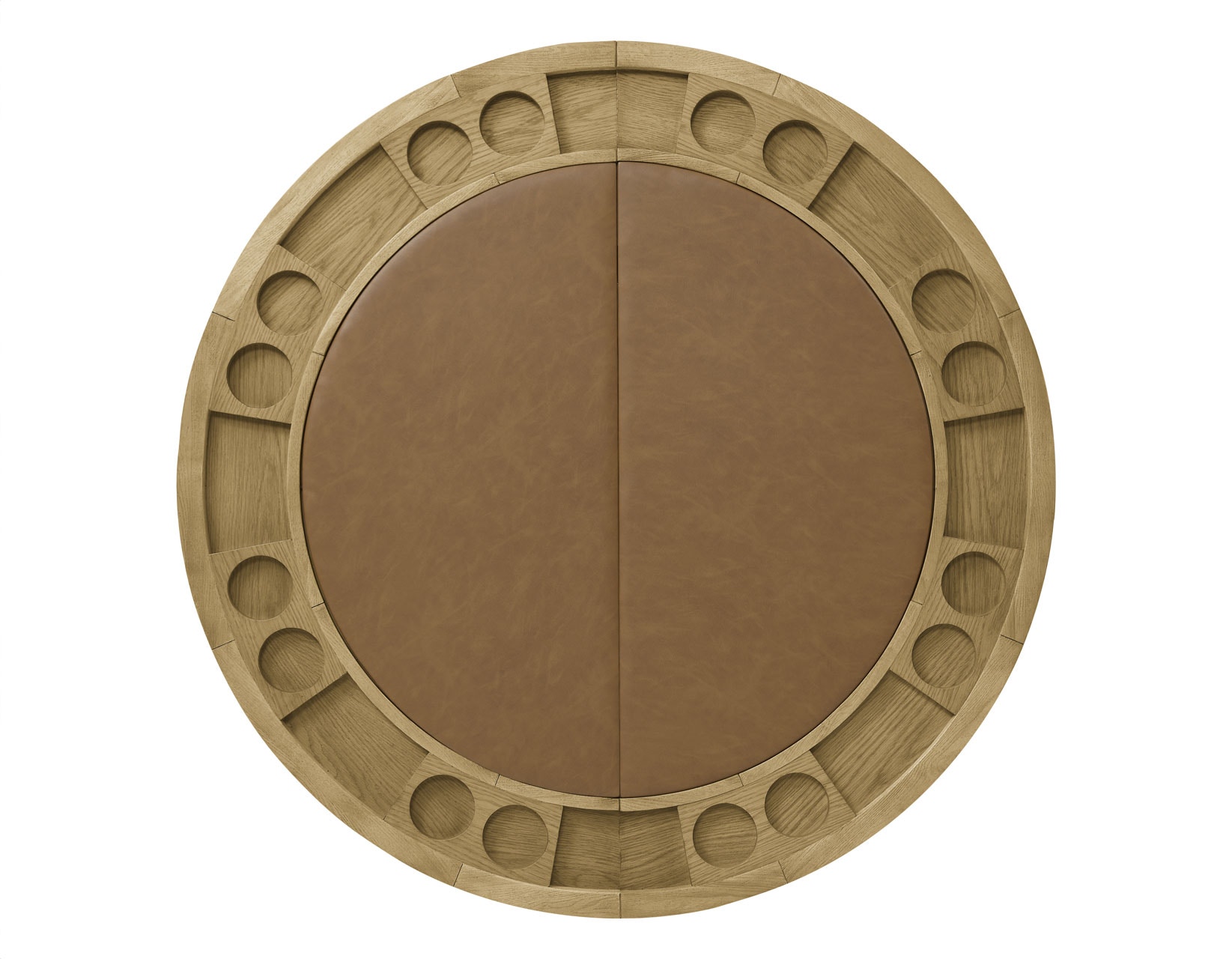 Steve Silver Bar and Game Room Rylie Folding Game Table Top, Caramel