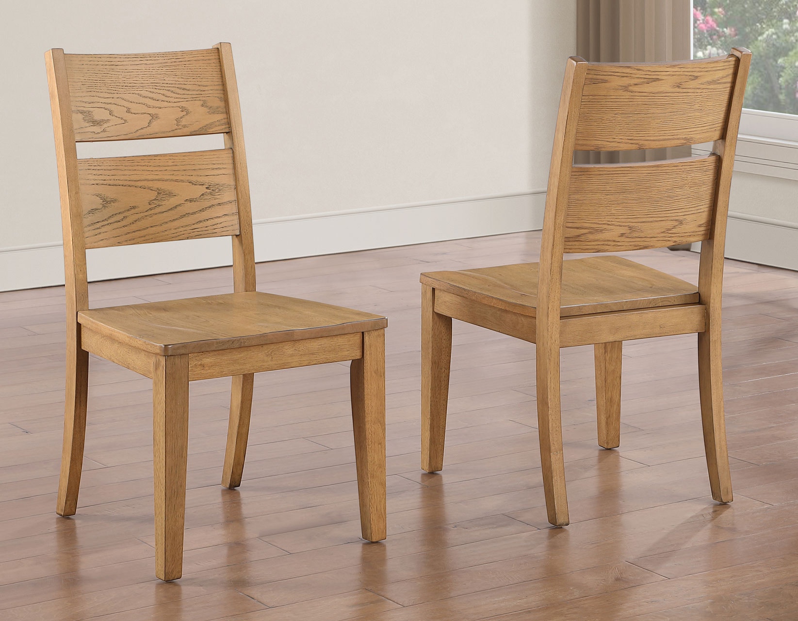  Sommerset Solid Wood Ladder Back Side Chair SMR550S