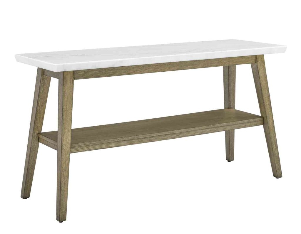 Steve Silver Vida Marble Top Sofa Table VD300WS