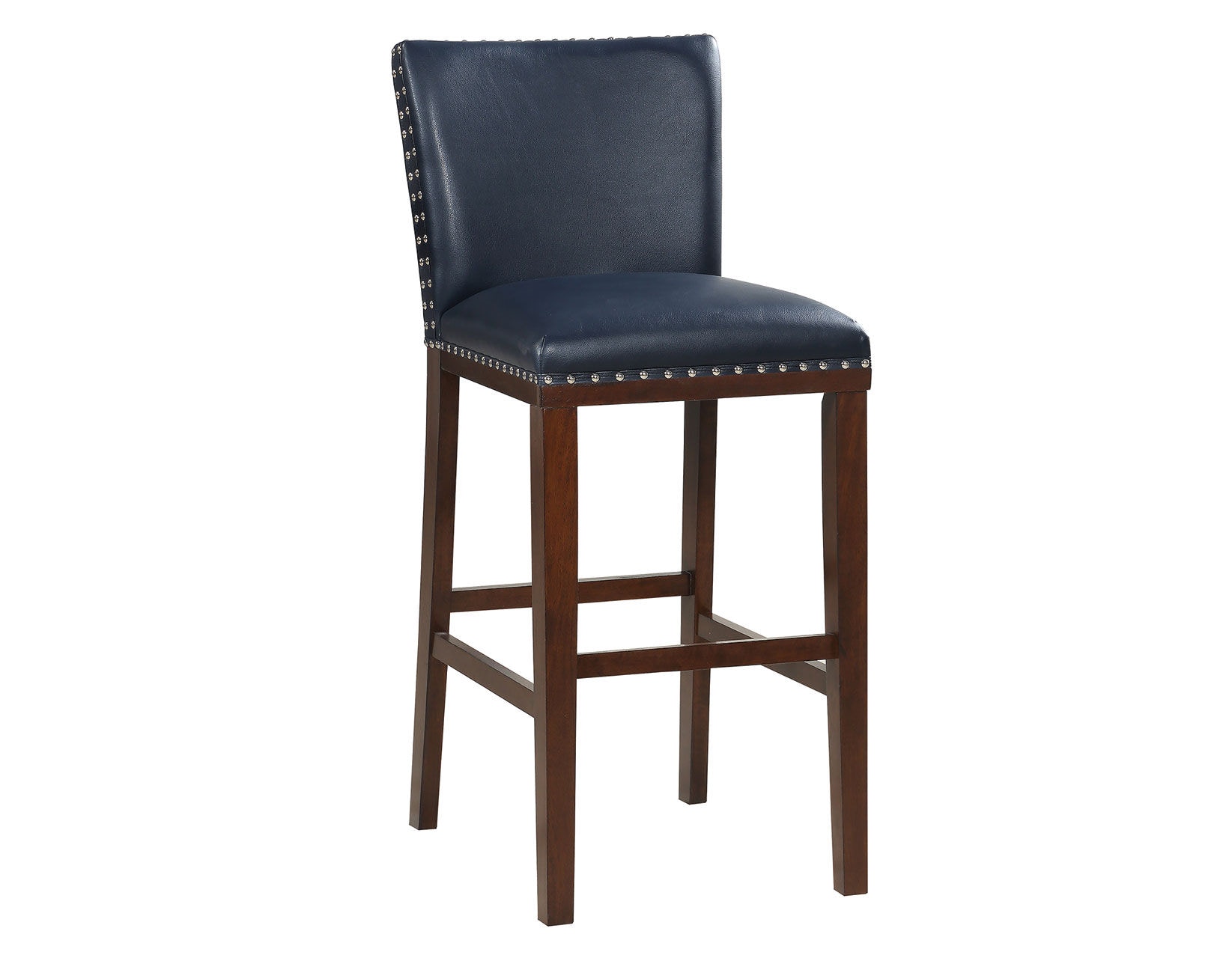 Steve Silver Bar And Game Room Tiffany Bar Chair Navy Tf650bcnv Carol House Furniture