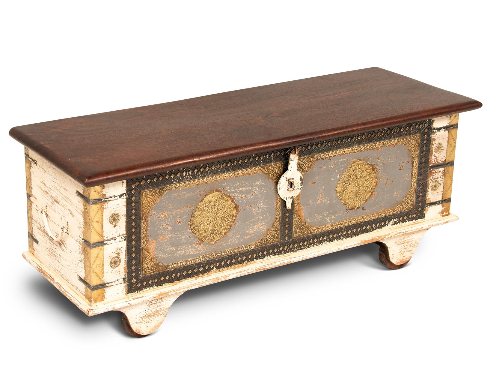 Steve Silver Home Accents Zahra Storage Trunk ZR460TK Steve Silver Home Accents Zahra Storage Trunk ZR460TK