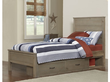 Hillsdale Kids and Teen Highlands Alex Twin Bed With Storage 10020NS