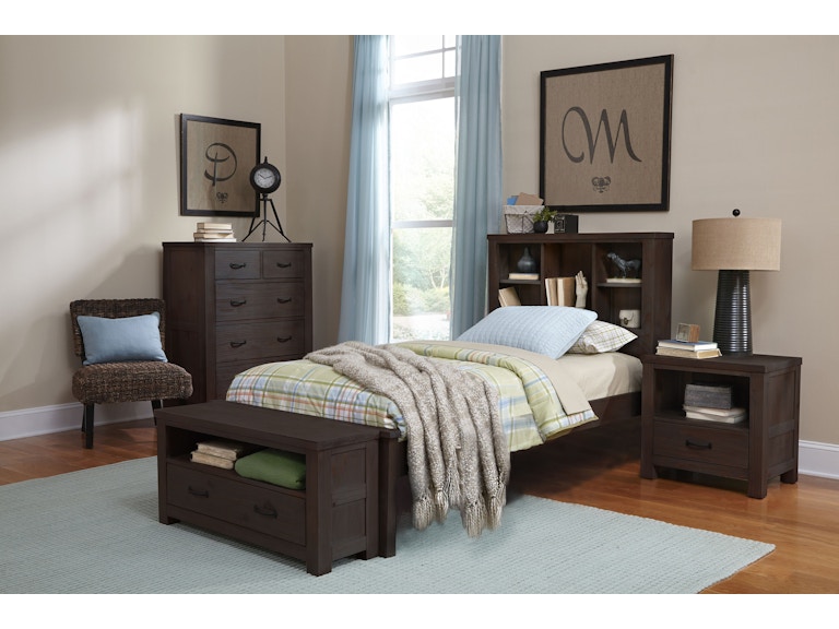 Hilale Kids And Youth Highlands Twin Bookcase Bed 11060n Hilale Kids And Youth Highlands Twin Bookcase Bed 11060n At Kensington Furniture Mattress
