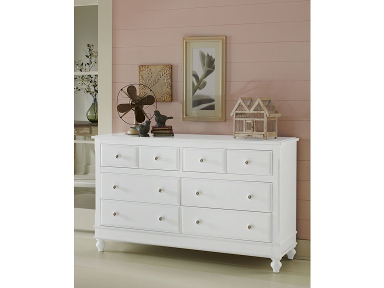 Hillsdale Kids And Teen Youth Lake House 8 Drawer Dresser 1500
