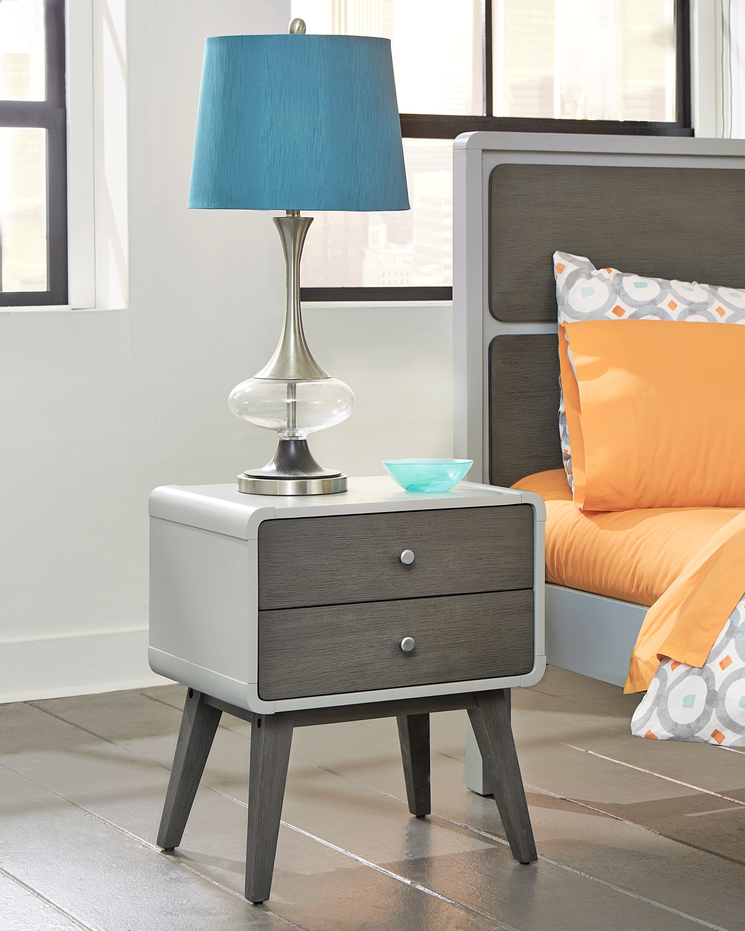 Hillsdale Kids And Teen Youth East End 2 Drawer Nightstand 7101 771 Weiss Furniture Company