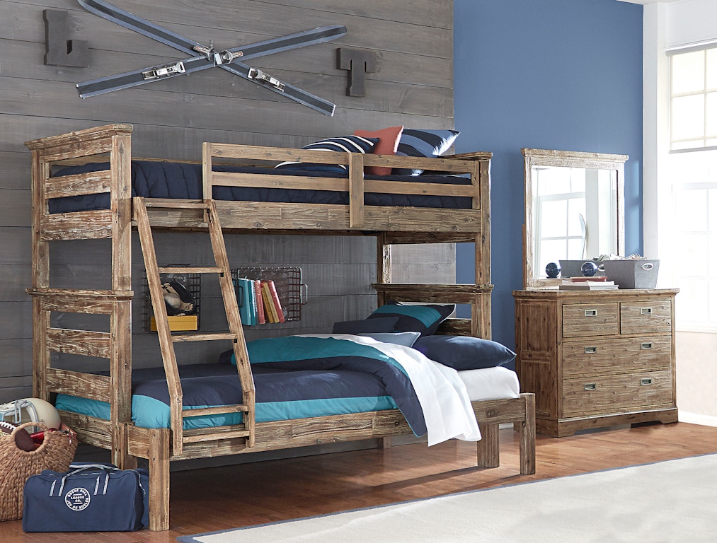 Hillsdale Kids And Teen Youth Oxford Oliver Twin Over Twin Bunk