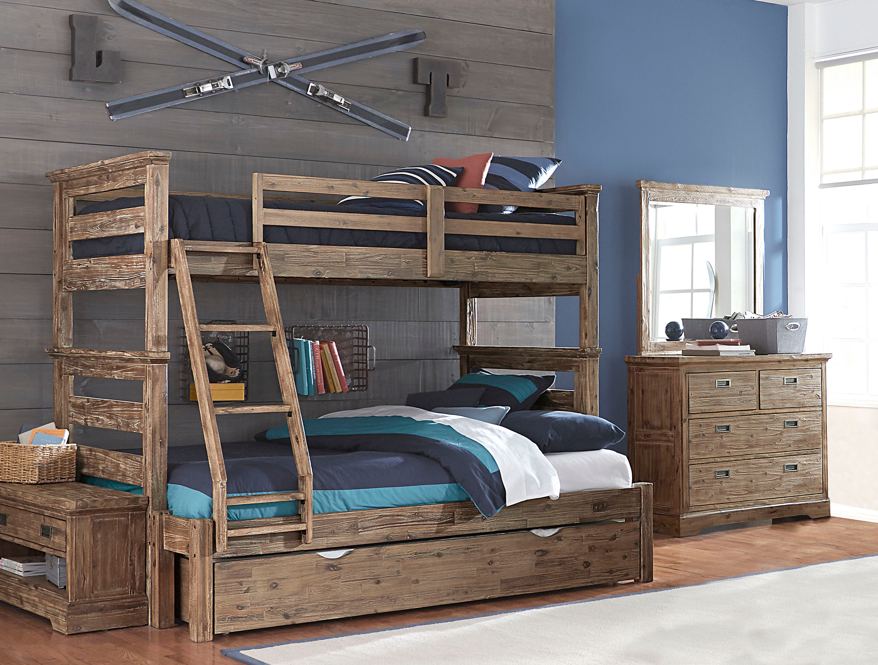 Hillsdale Kids And Teen Youth Oxford Oliver Twin Over Full Bunk