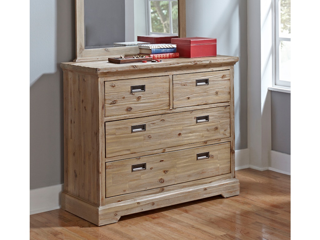 Hillsdale Kids And Teen Youth Oxford 4 Drawer Dresser And Mirror