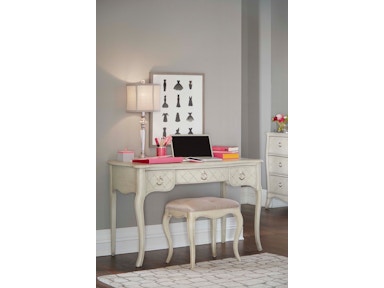 Hillsdale Kids and Teen Angela Desk With Bench 7107-778NDB