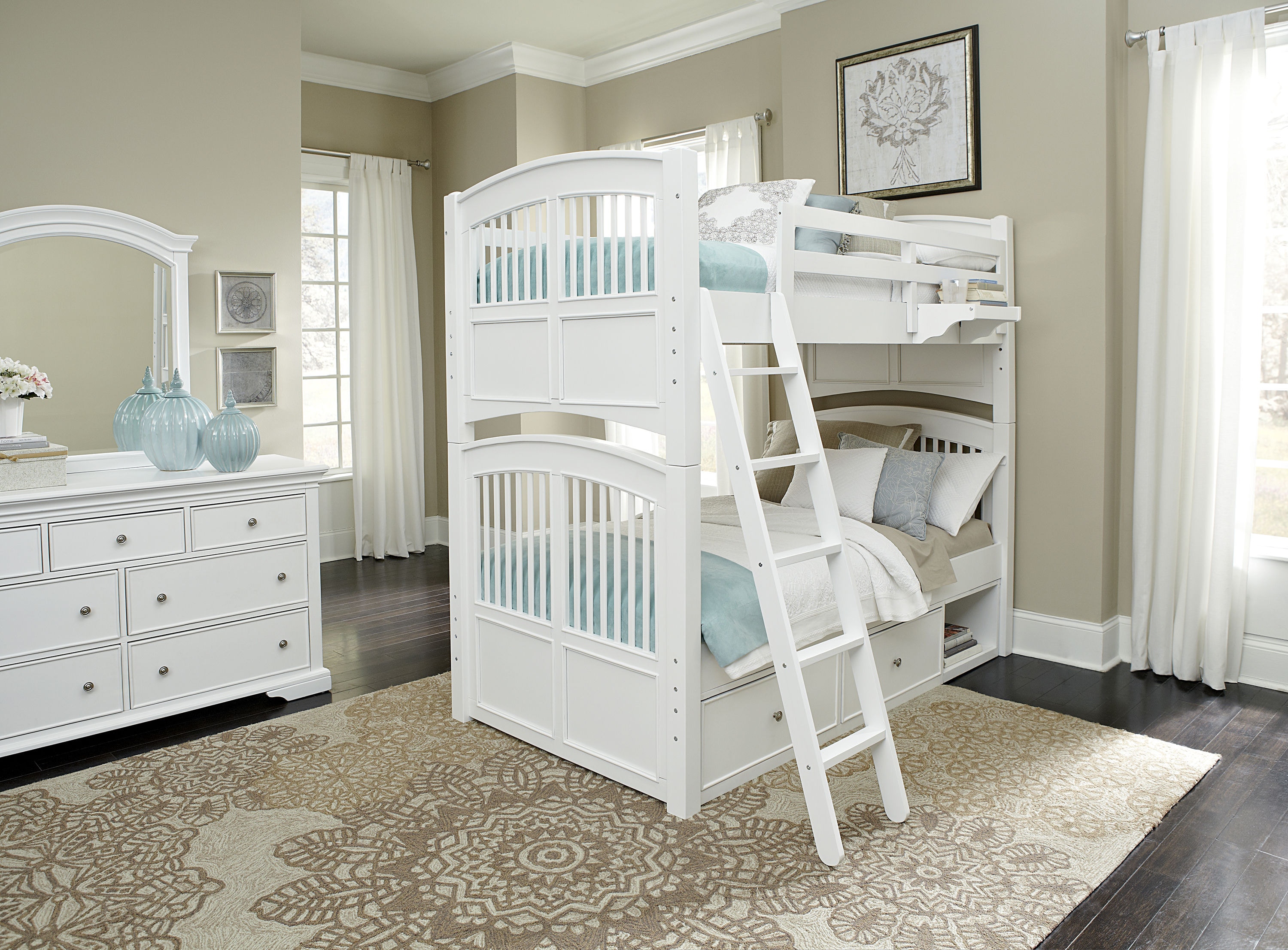 Simmons twin over full best sale bunk bed