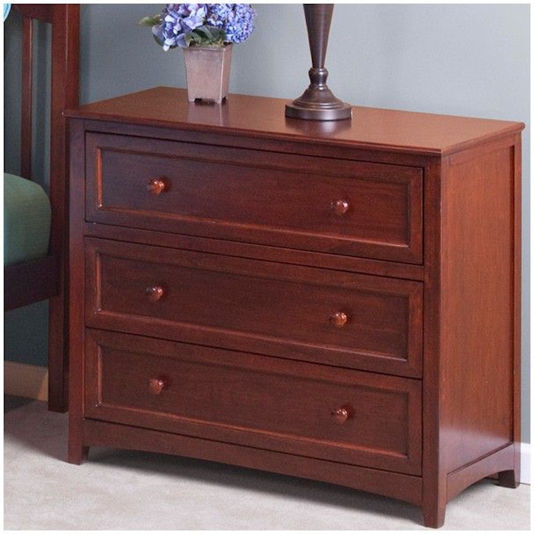 Hillsdale Kids And Teen Youth School House 3 Drawer Chest 4525