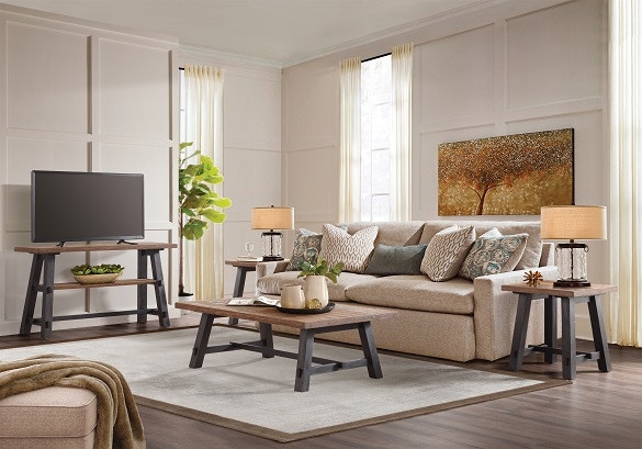 Bolton Furniture Adam 4Piece Living Room Set ANAD0111011RNB