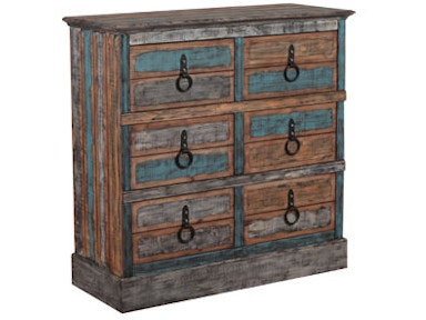 Powell Furniture Calypso 6-Drawer Dresser 114-006