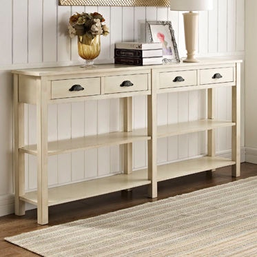 Cream 2024 console tables