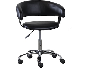 Powell Furniture Black Gas Lift Desk Chair 14B2010B