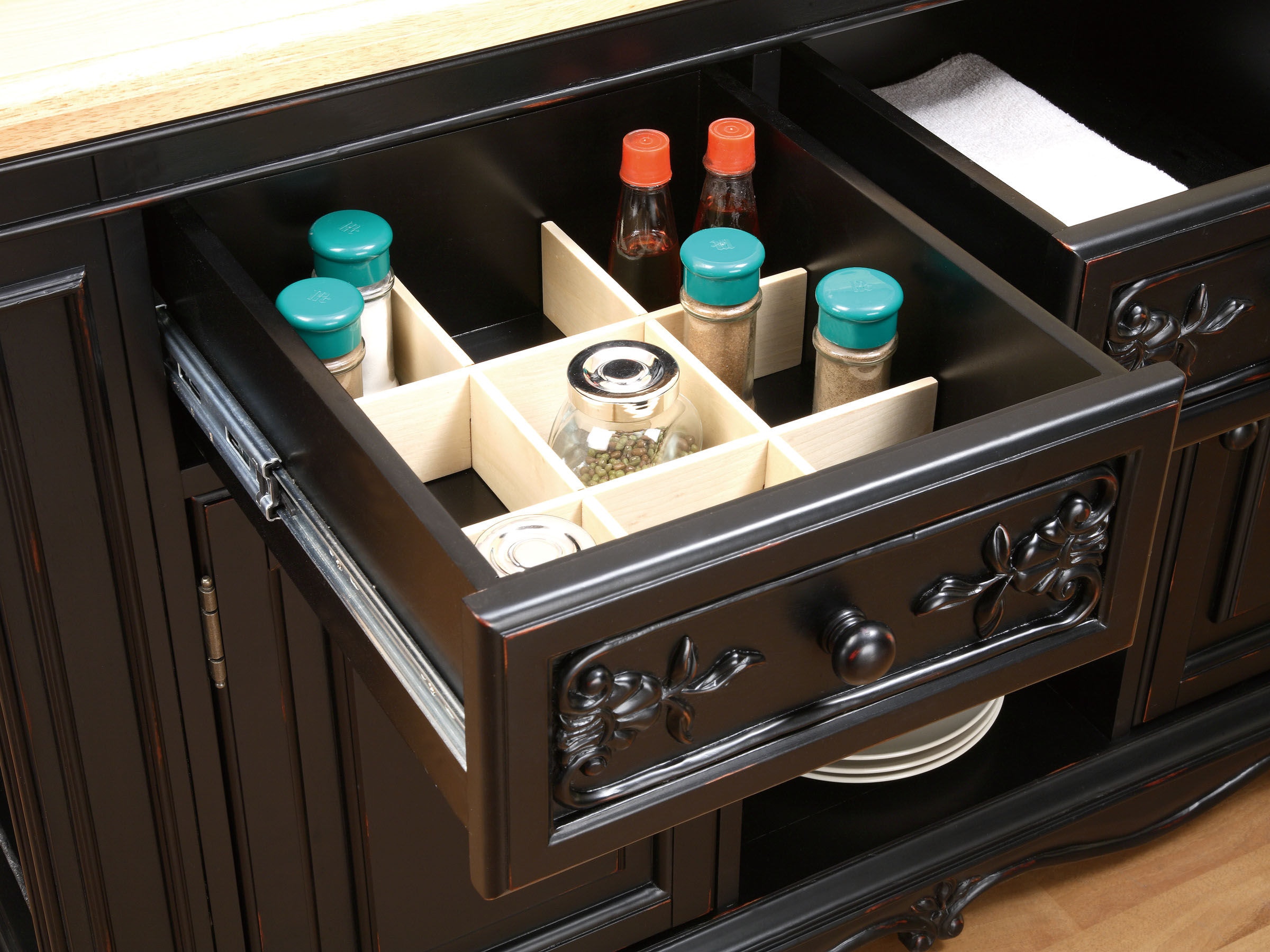 Powell Furniture Casual Dining Pennfield Kitchen Island 318416