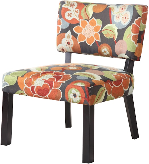 Powell Furniture Living Room Bright Floral Print Accent Chair 383-936 -  Carol House Furniture