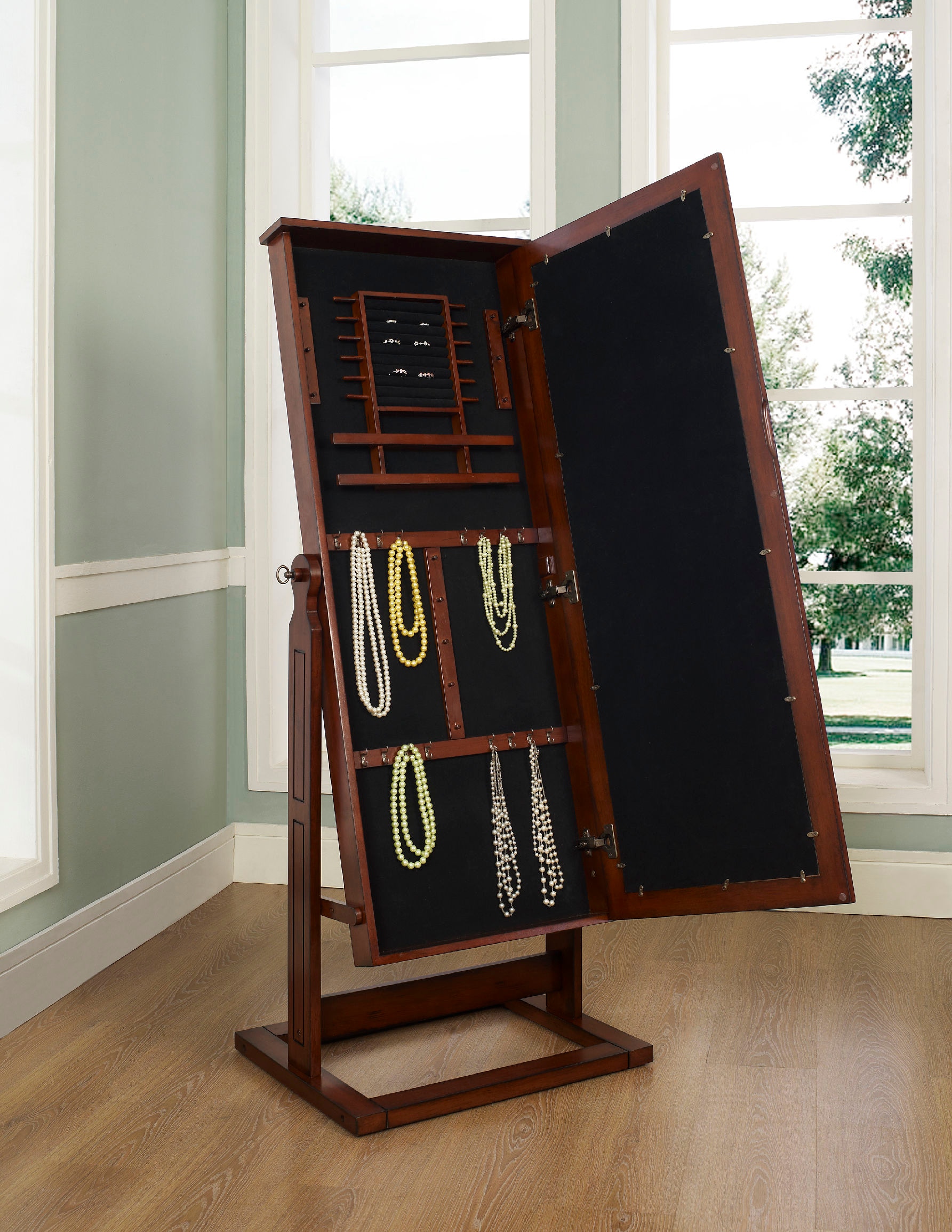 Cheval on sale jewelry armoire