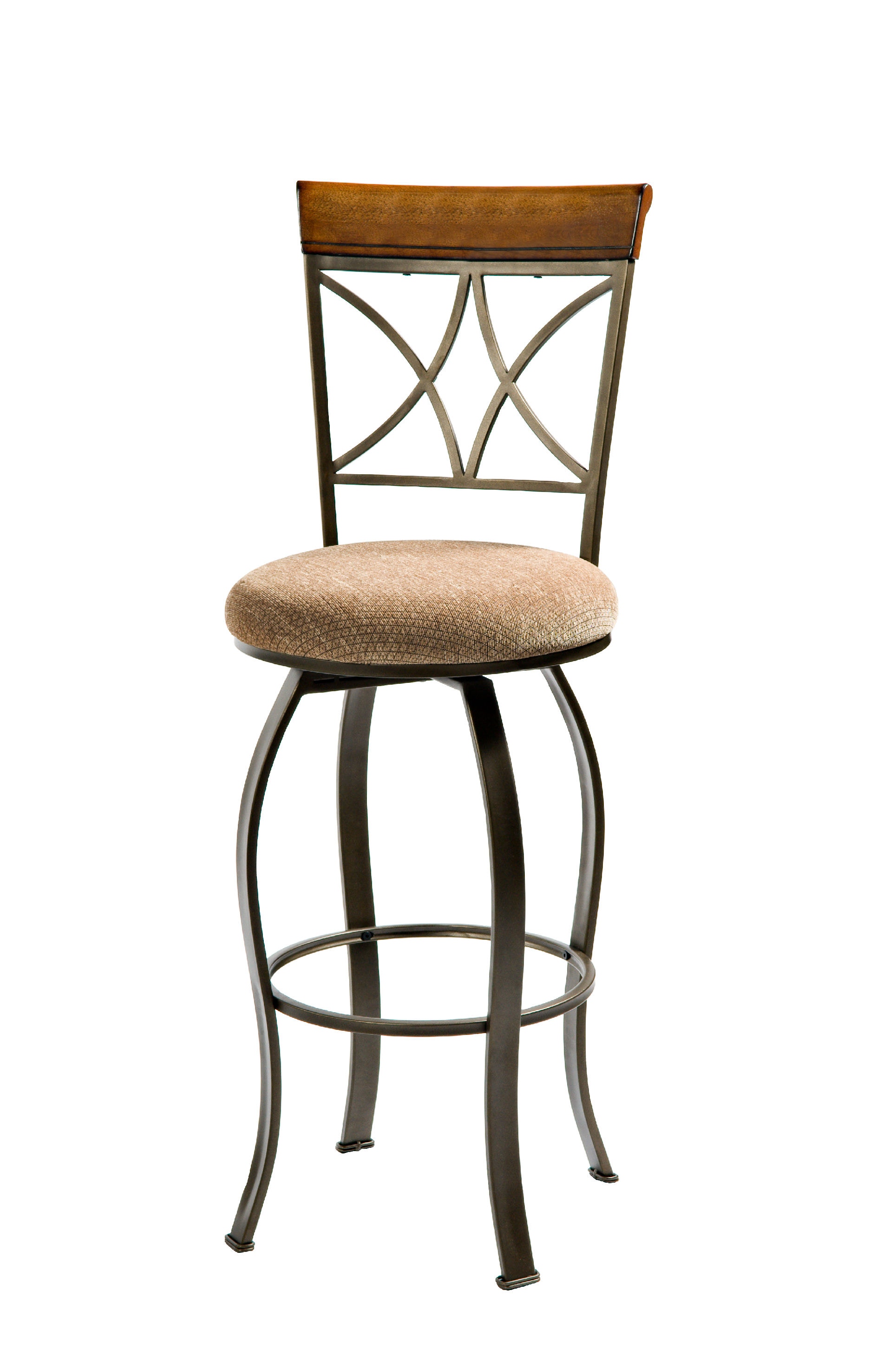 Powell brandon deals swivel bar stool