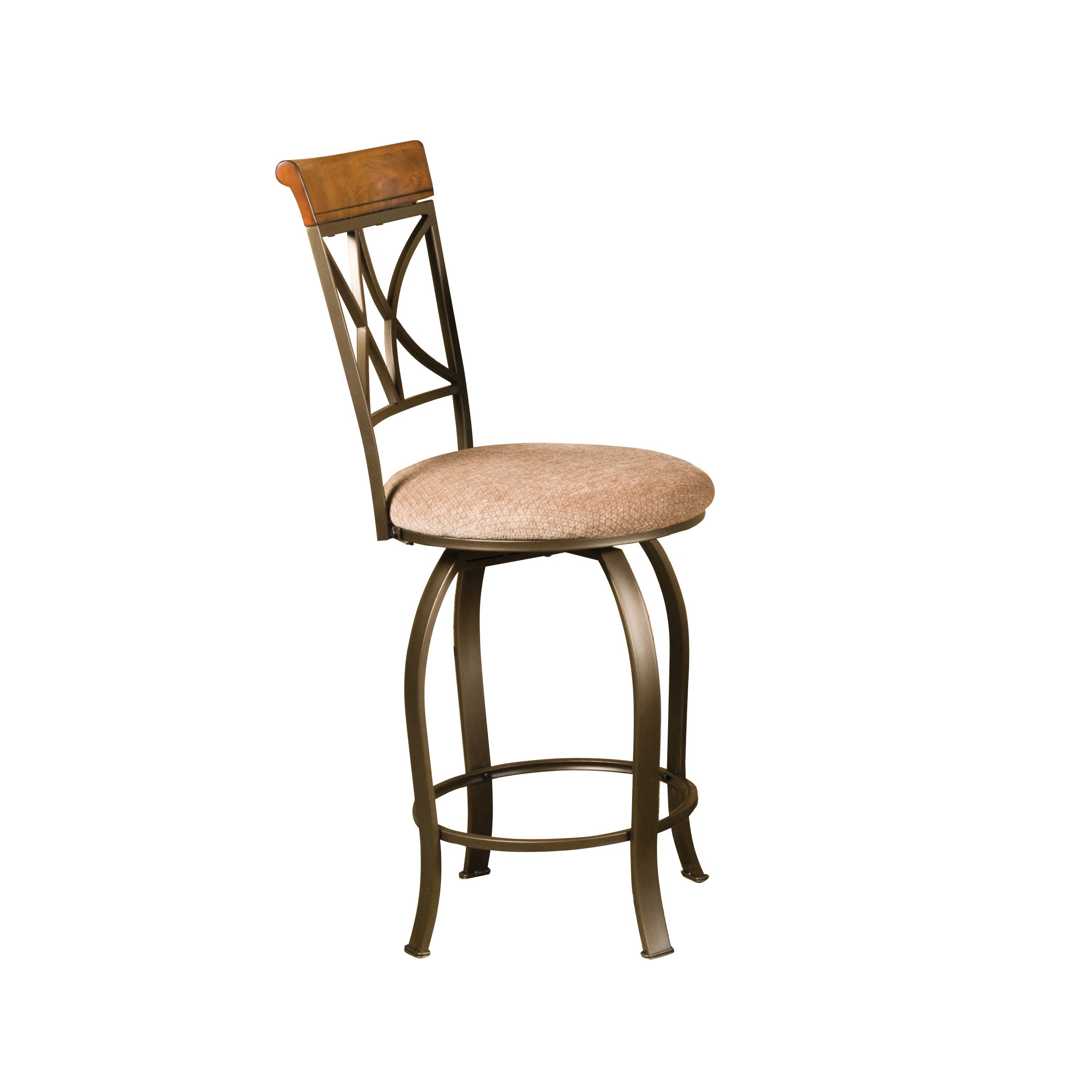 Powell brandon discount swivel bar stool