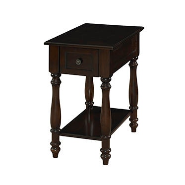 Powell Furniture Living Room Cherry Accent Table 881351 Carol House