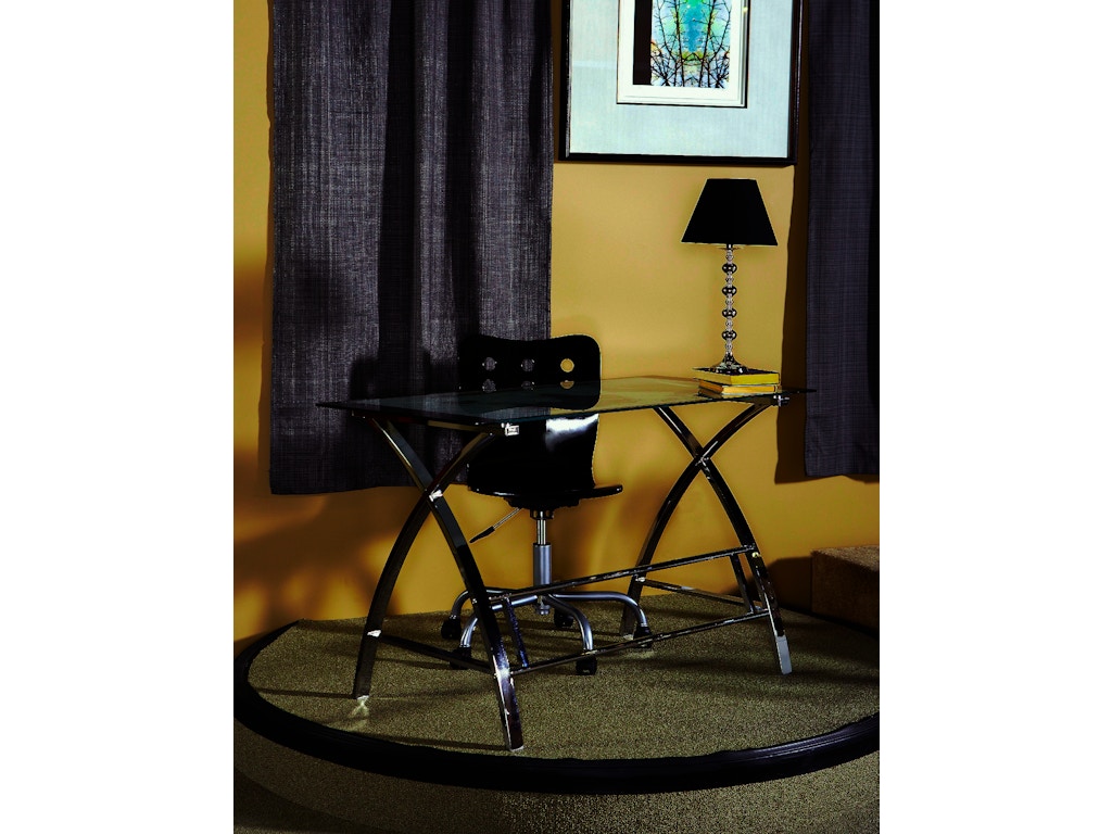 Powell Furniture Home Office World Map Printing Curved X Sided Powell Furniture World Map Printing Curved X Sided Computer Desk 942 240