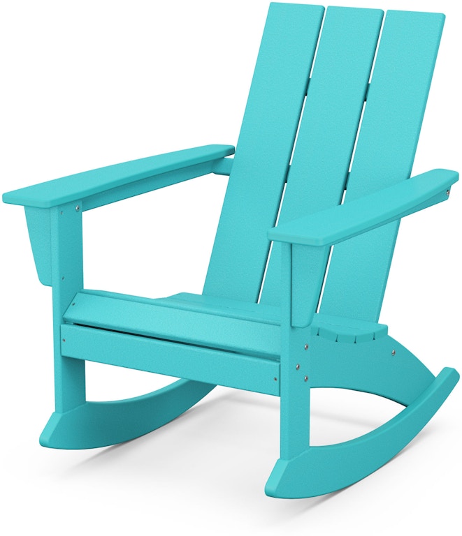 modern plastic rocking adirondack chair