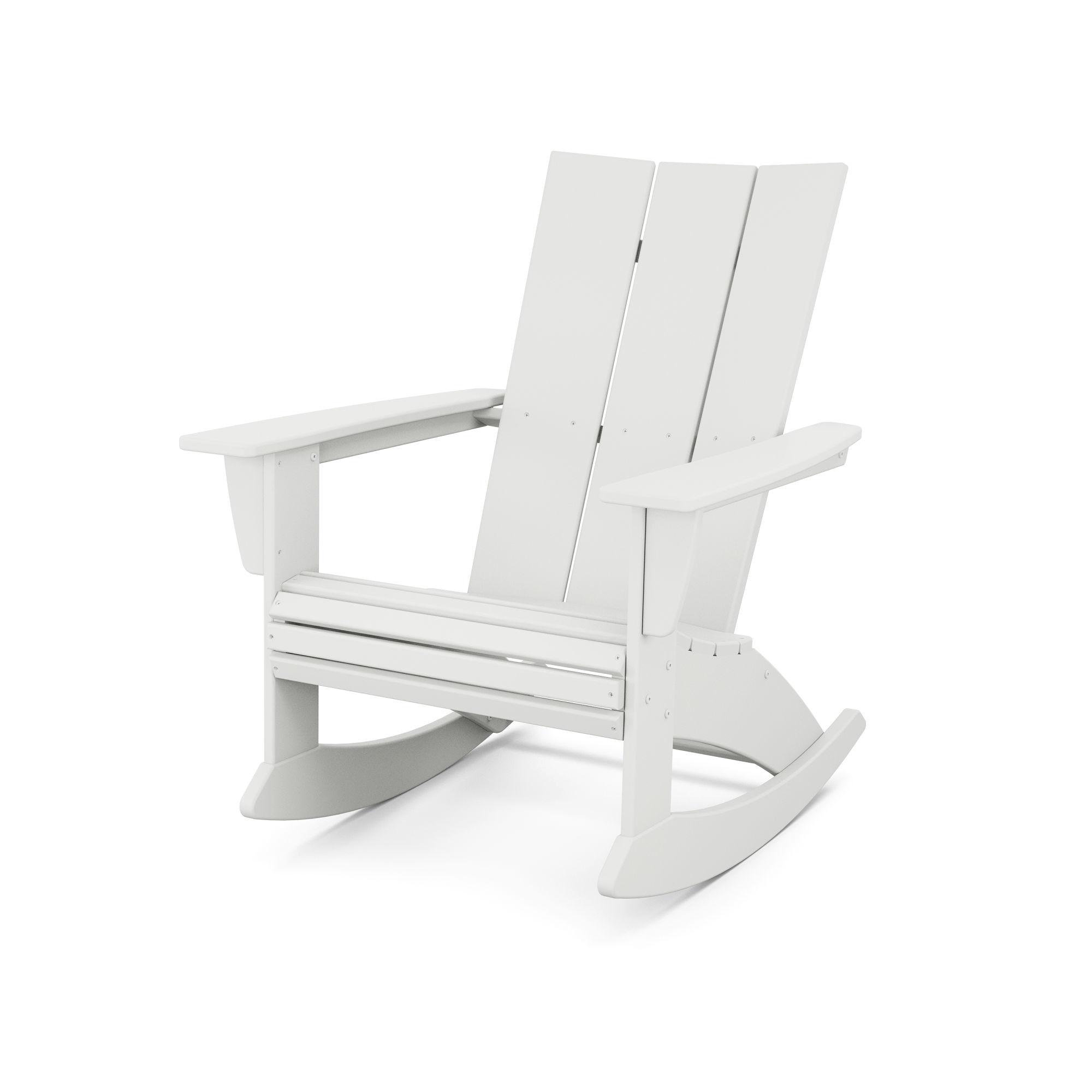  Modern Curveback Adirondack Rocking Chair 