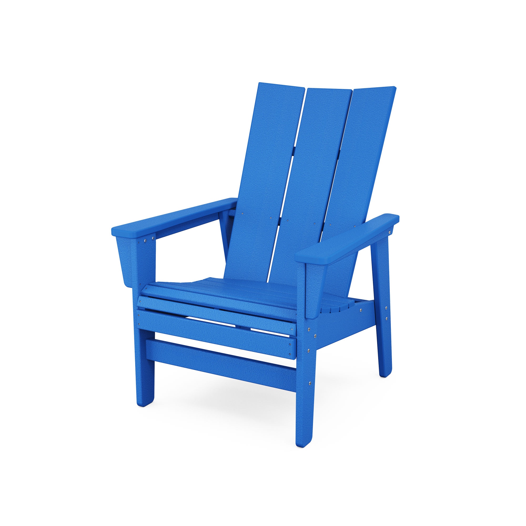 POLYWOOD Outdoor Furniture Modern Grand Upright Adirondack Chair