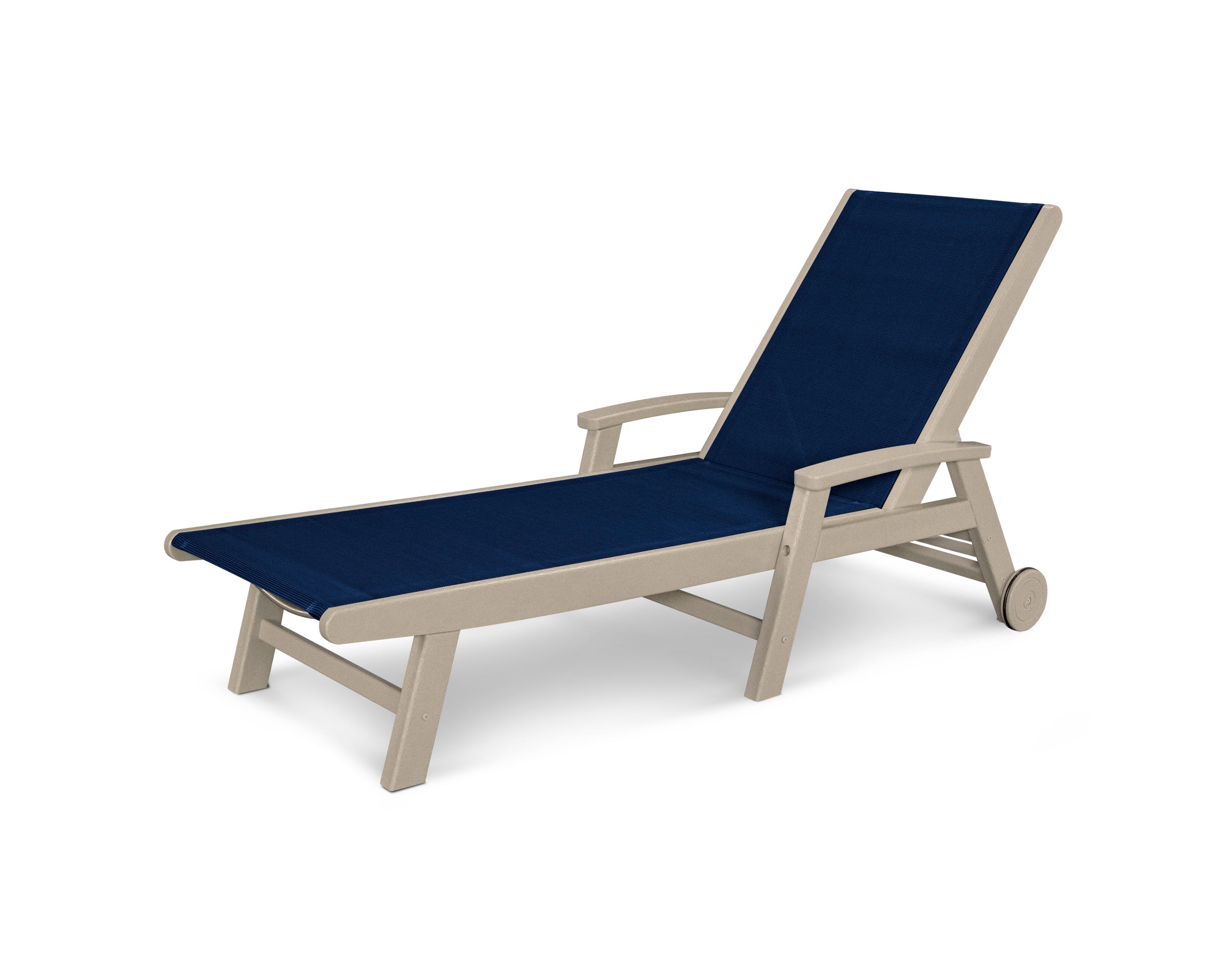  Coastal Chaise with Wheels 