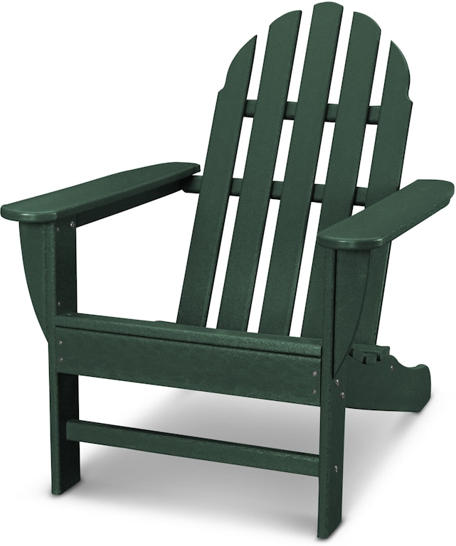Polywood Classic Adirondack Chair Ad4030gr West Columbia Sc Tropic