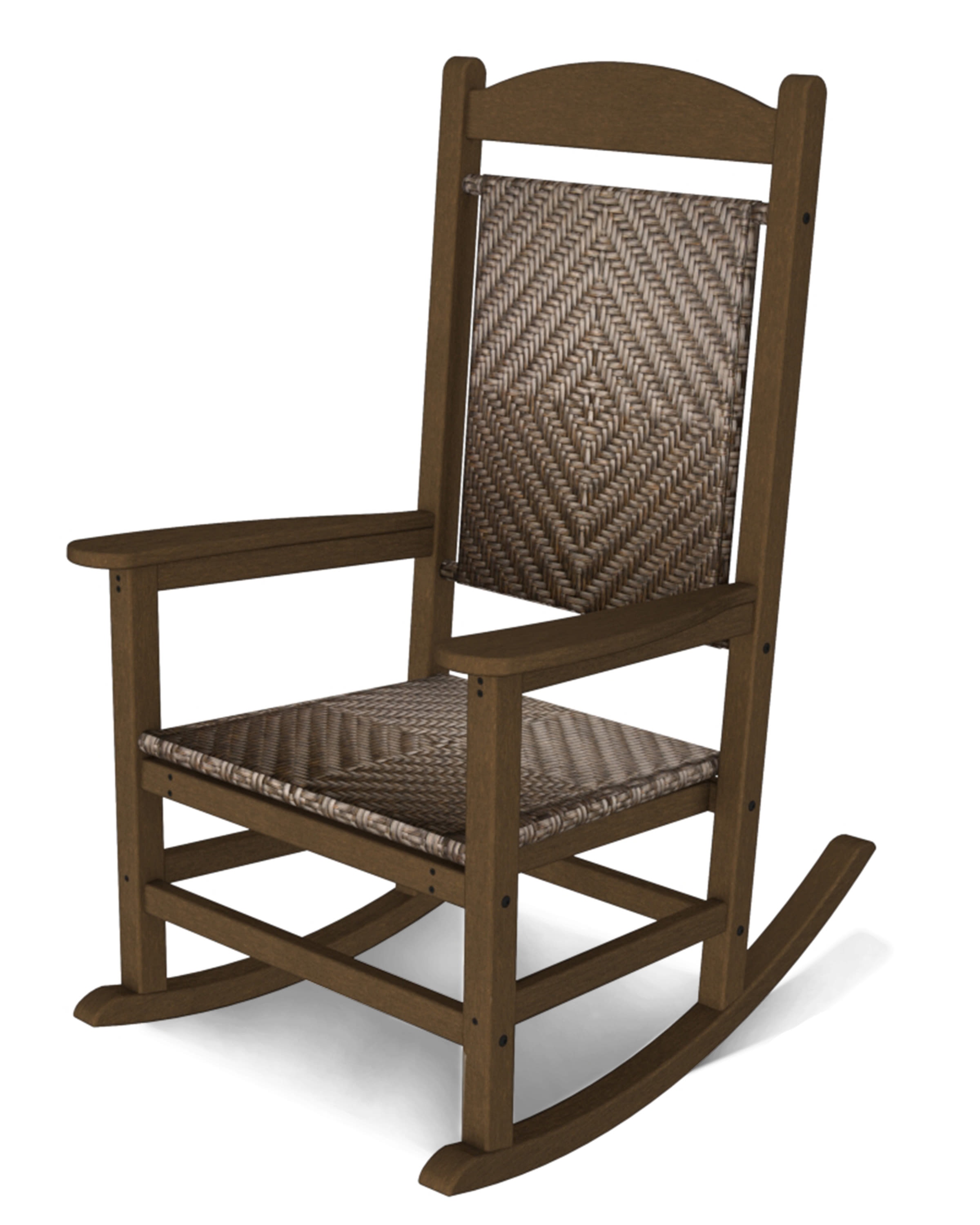  Presidential Woven Rocking Chair 