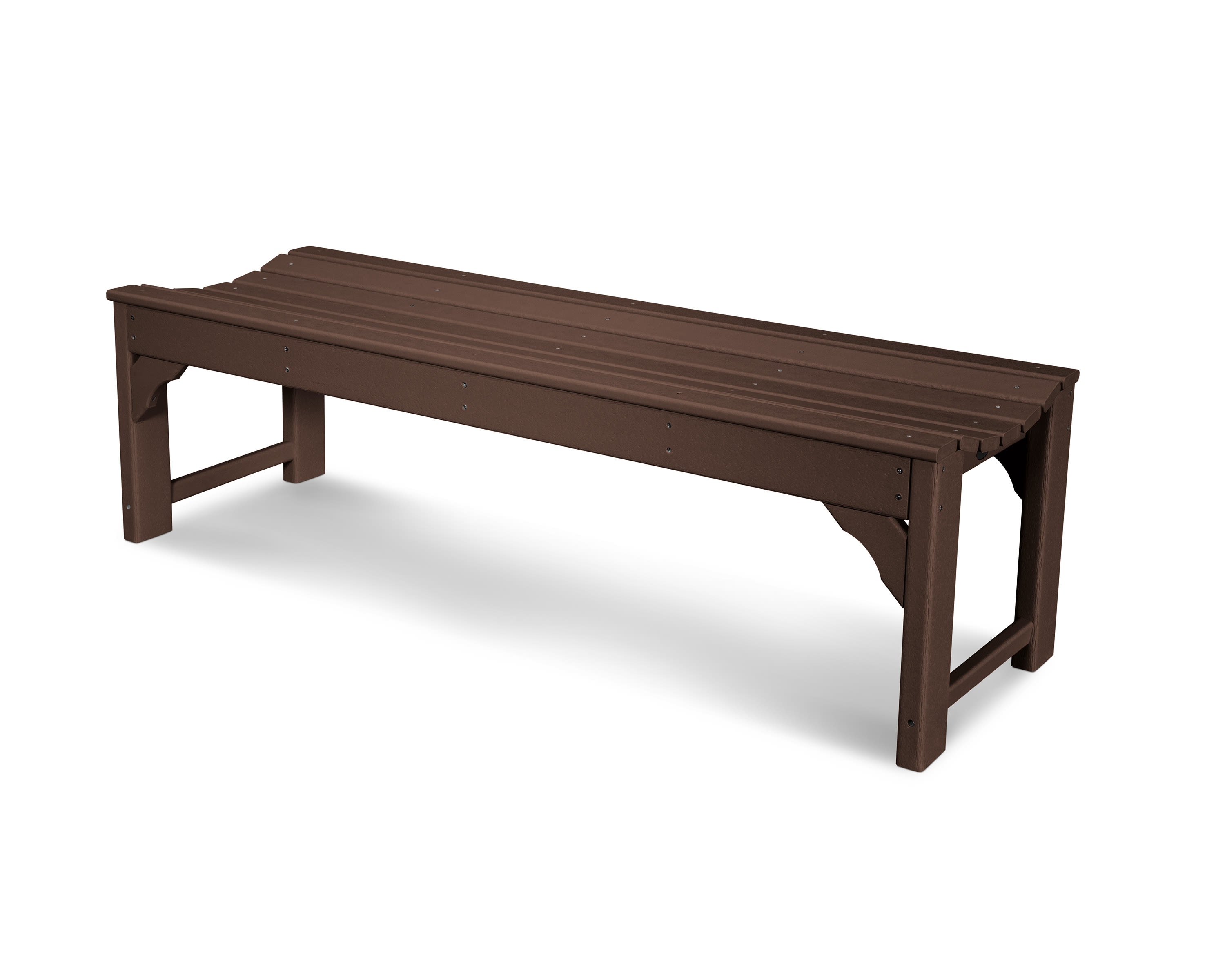  Traditional Garden 60" Backless Bench 