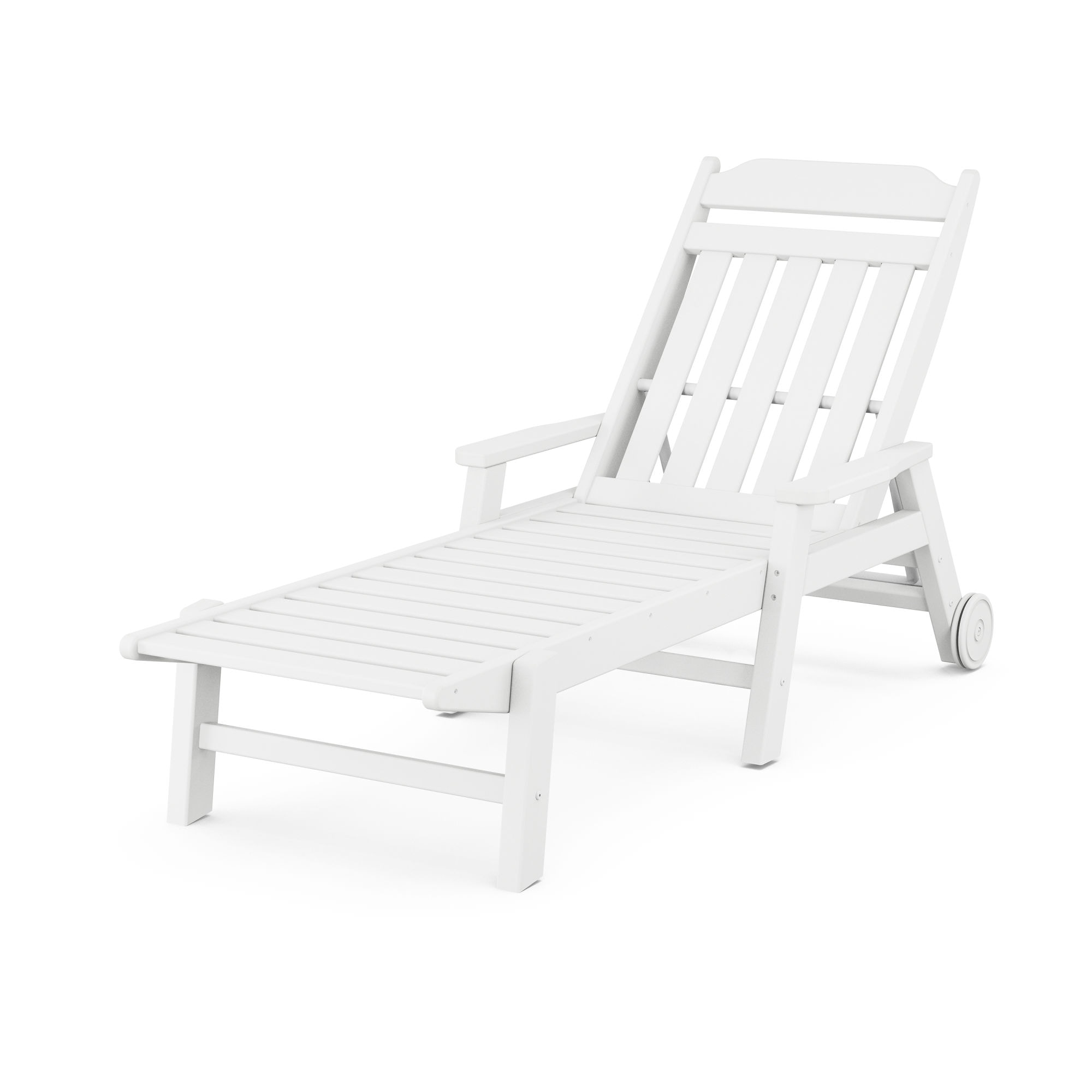  Country Living Chaise With Arms And Wheels 